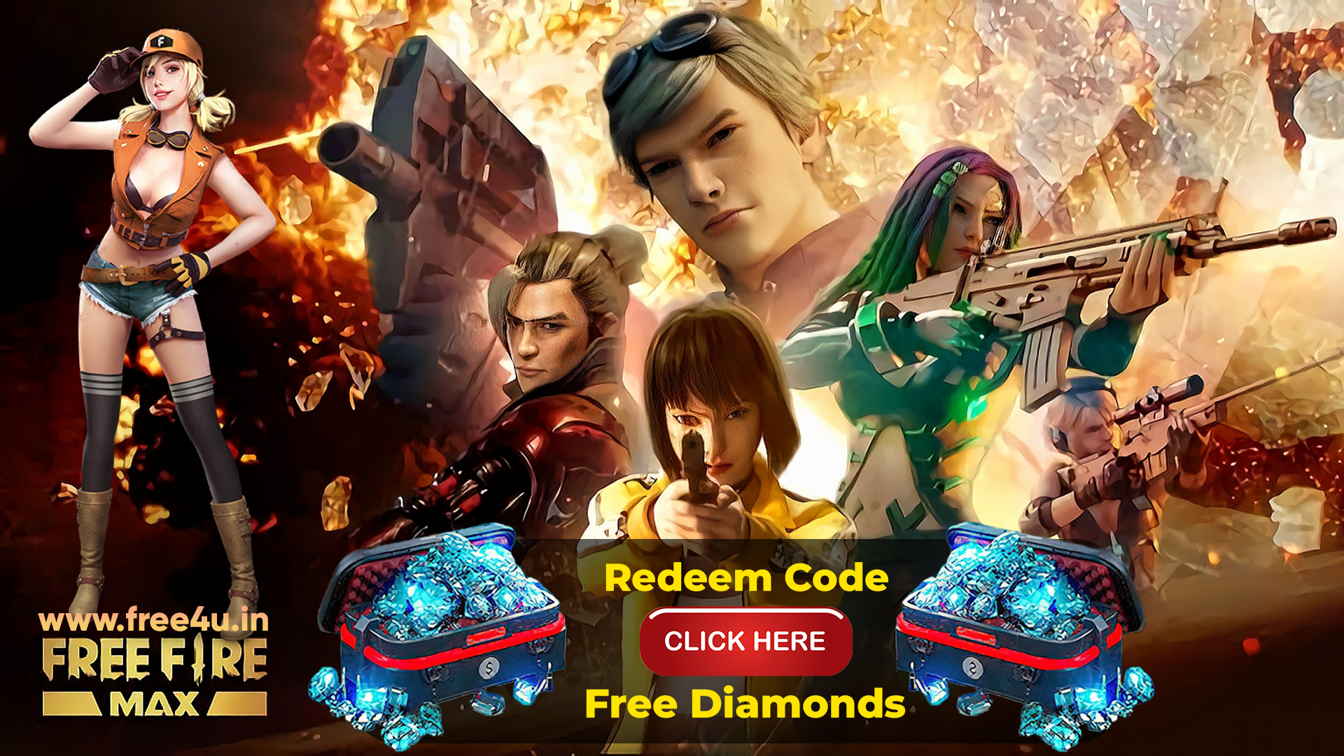 Free Fire Max Redeem Code